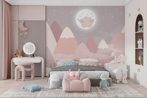 Skandinaviske fototapeter til børn