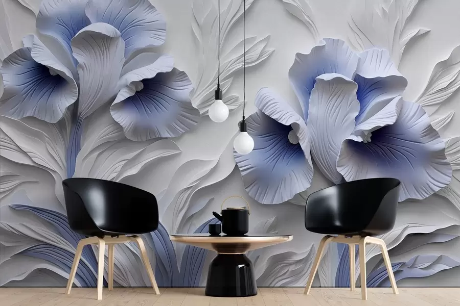 Fototapete Gips Schwertlilien w02983