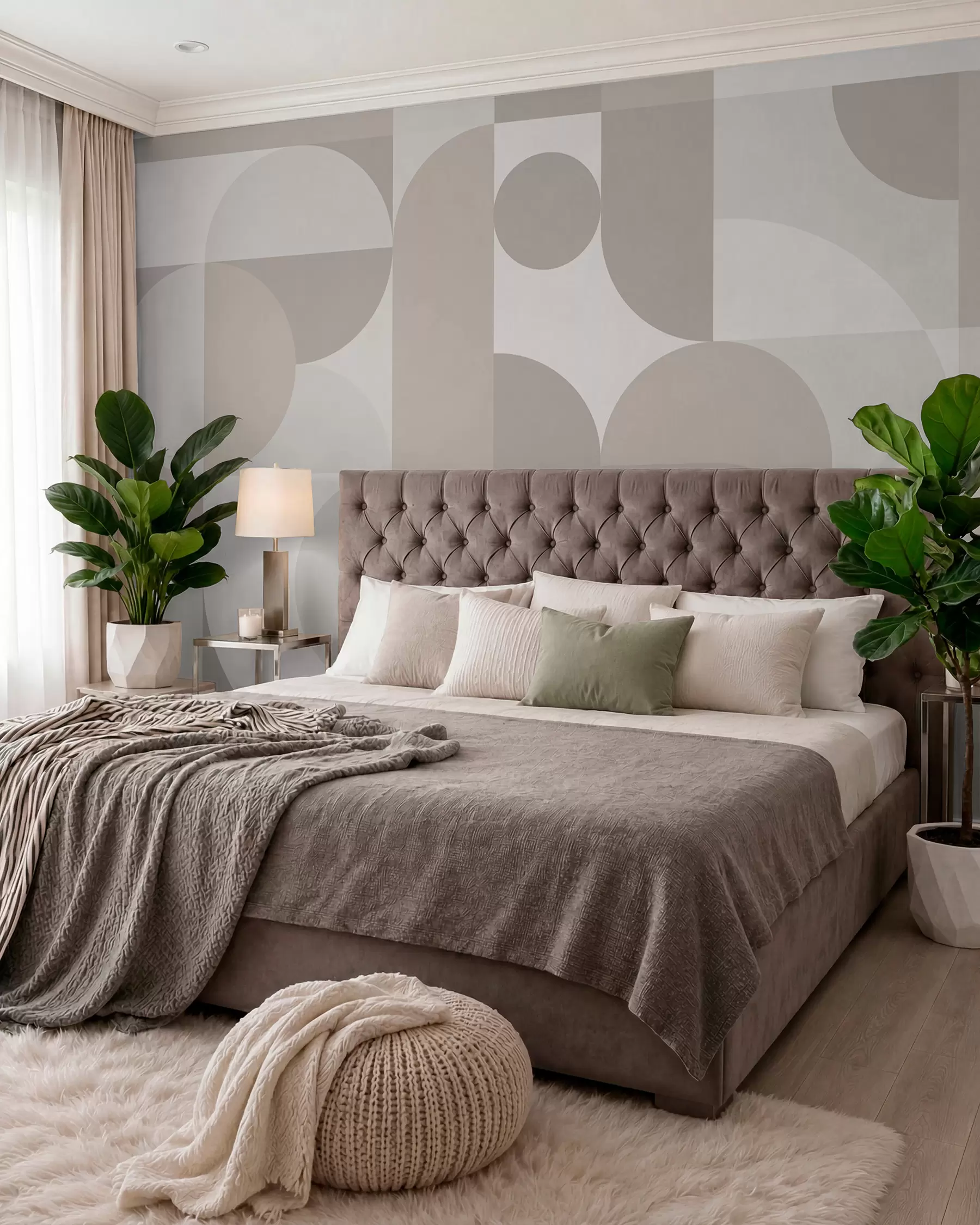 fototapeter Stilfuld geometri-trend w03058