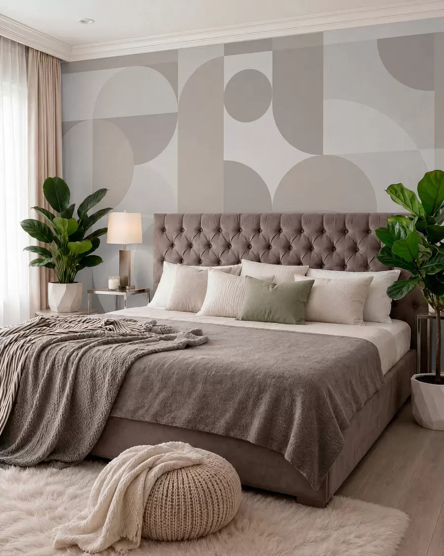 fototapeter Stilfuld geometri-trend w03058