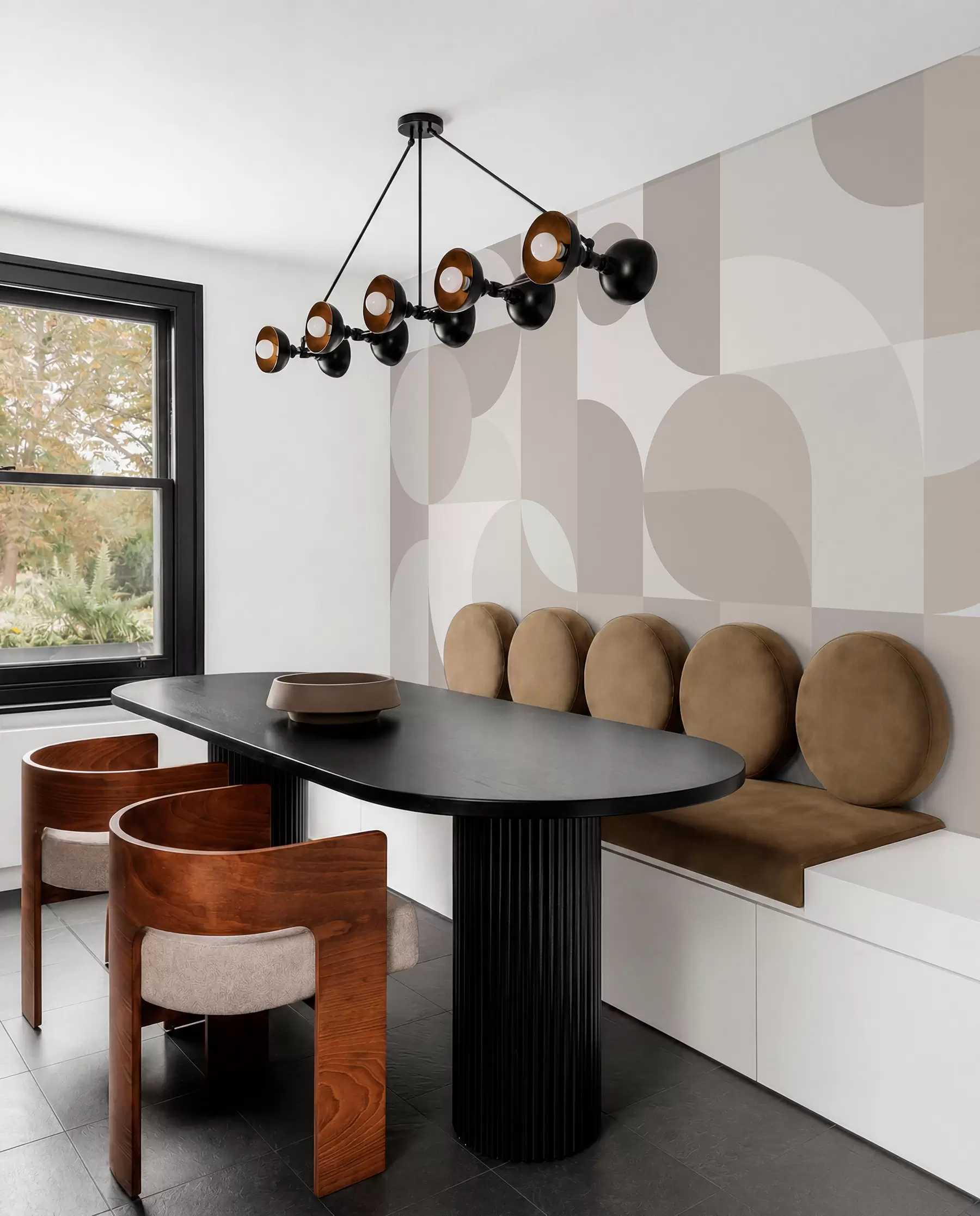 fototapeter Stilfuld geometri-trend w03058