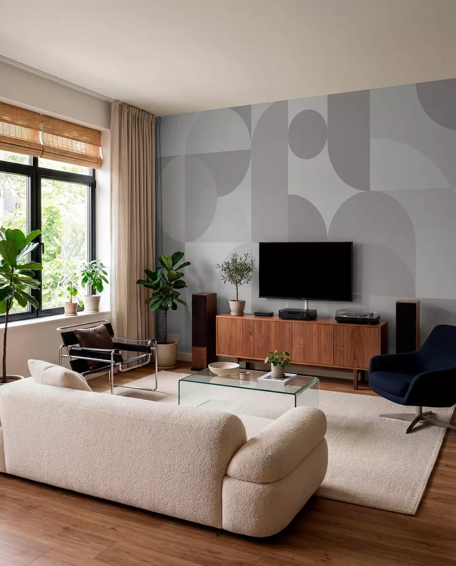 fototapeter Stilfuld geometri-trend w03058v1
