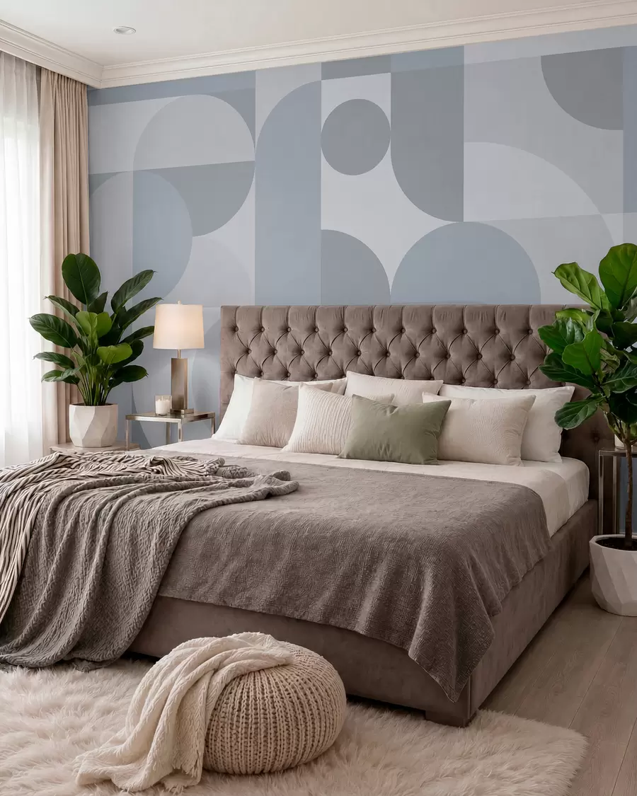 fototapeter Stilfuld geometri-trend w03058v3