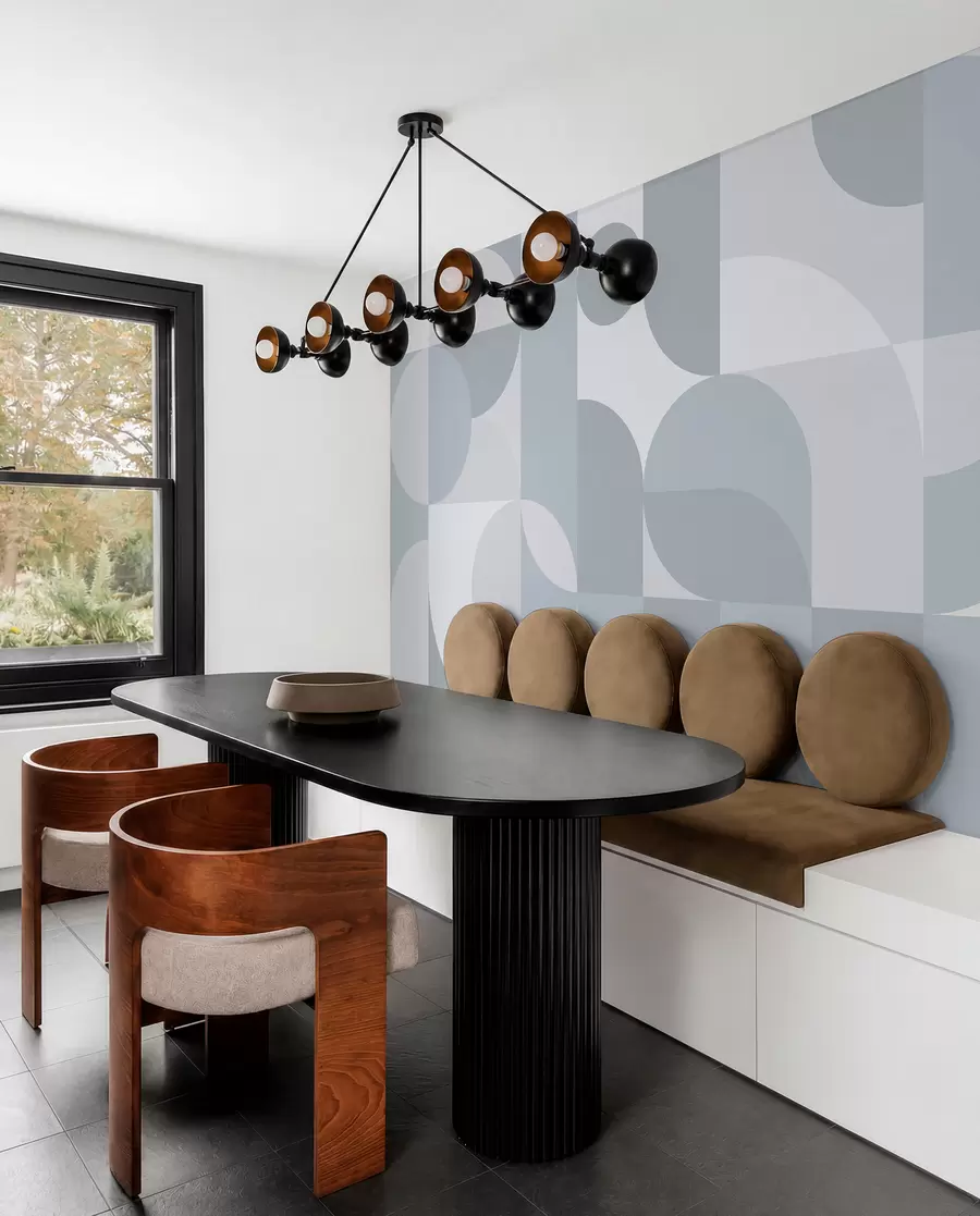 fototapeter Stilfuld geometri-trend w03058v3