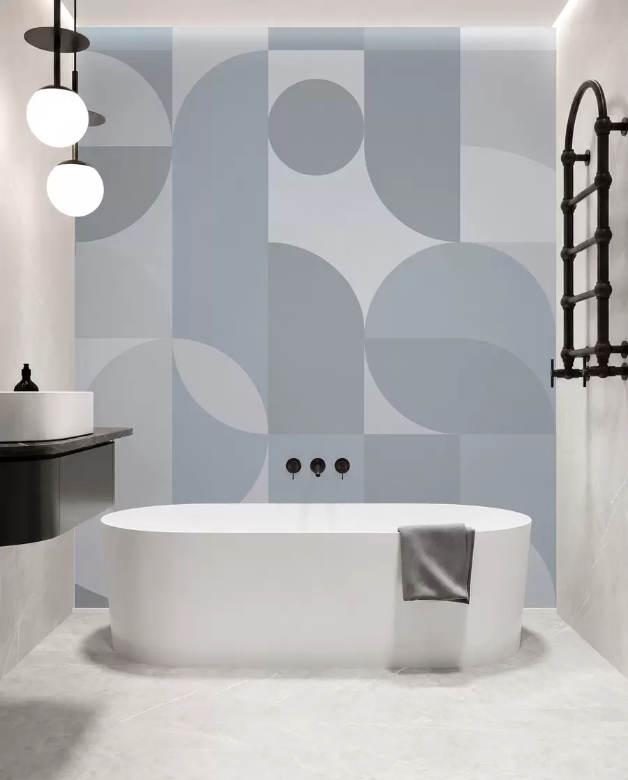 fototapeter Stilfuld geometri-trend w03058v3