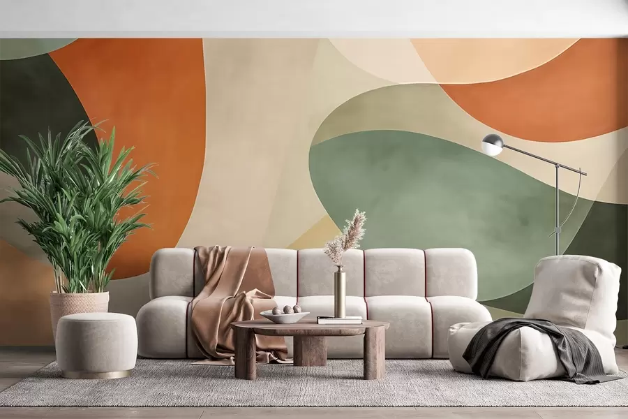 Murale Composition abstraite w03094