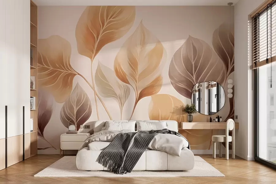 Fototapete Große Blätter w03138