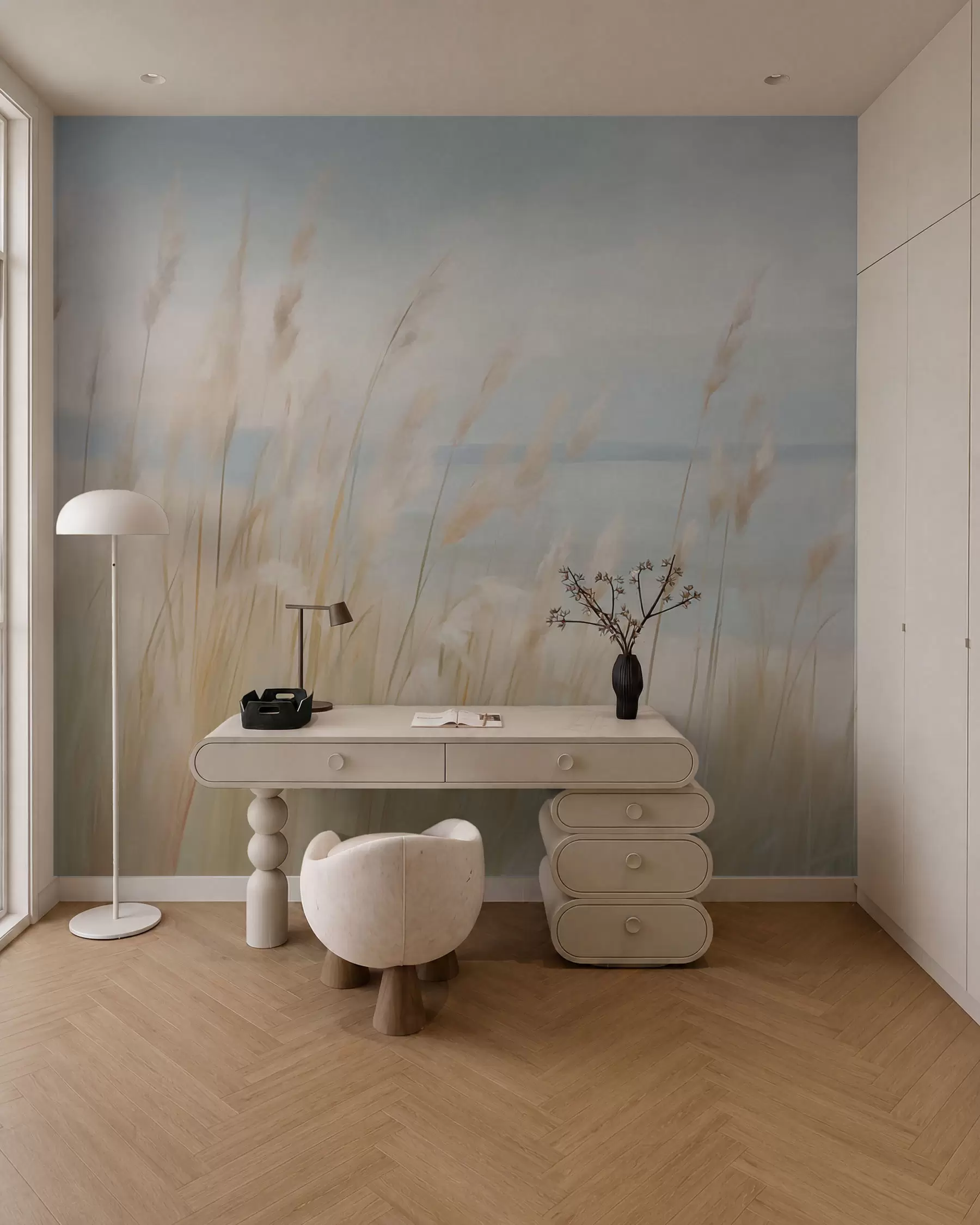 fototapeter Pampas-planter w03231