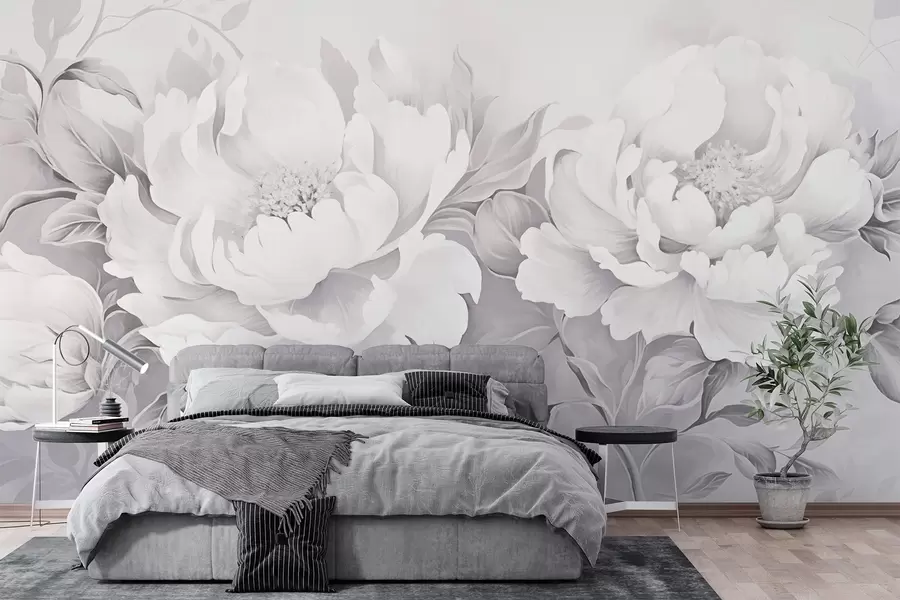 Fototapete Pfingstrosen w03241