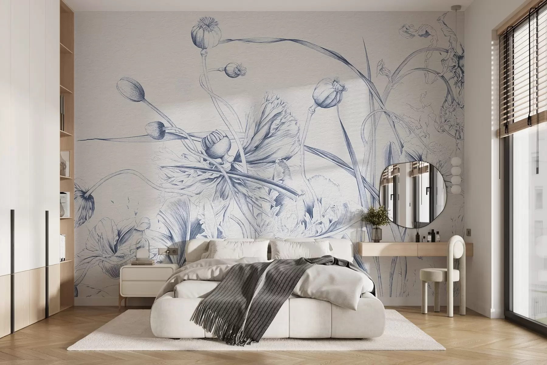 Fototapete Botanische Grafiken w08926v2