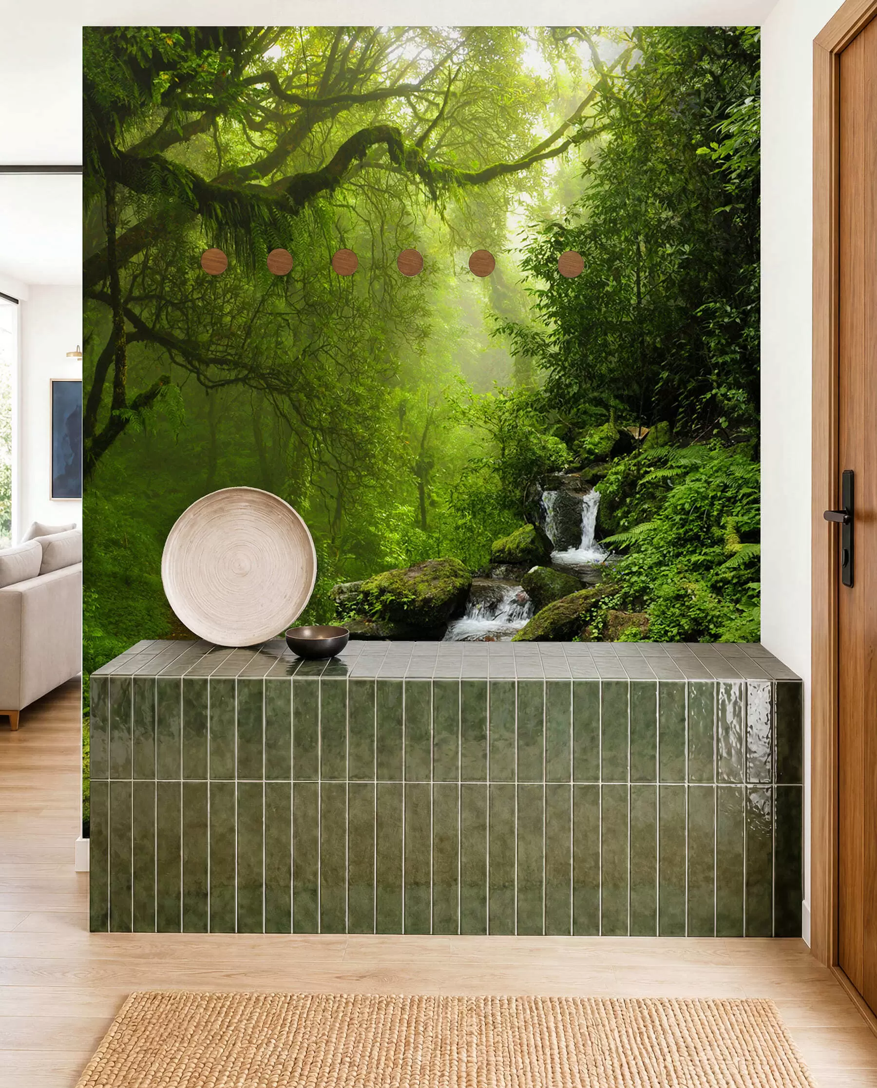 fototapeter Planter, vand og naturligt miljø u53758