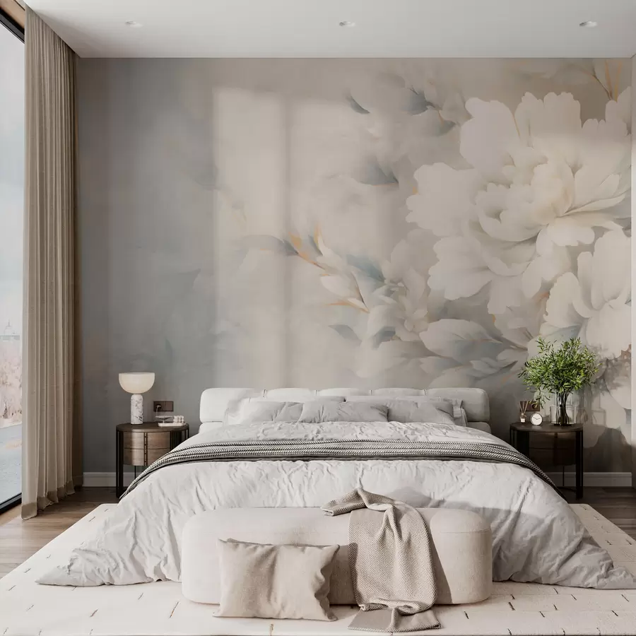 Fototapete Vintage Blumen w03702