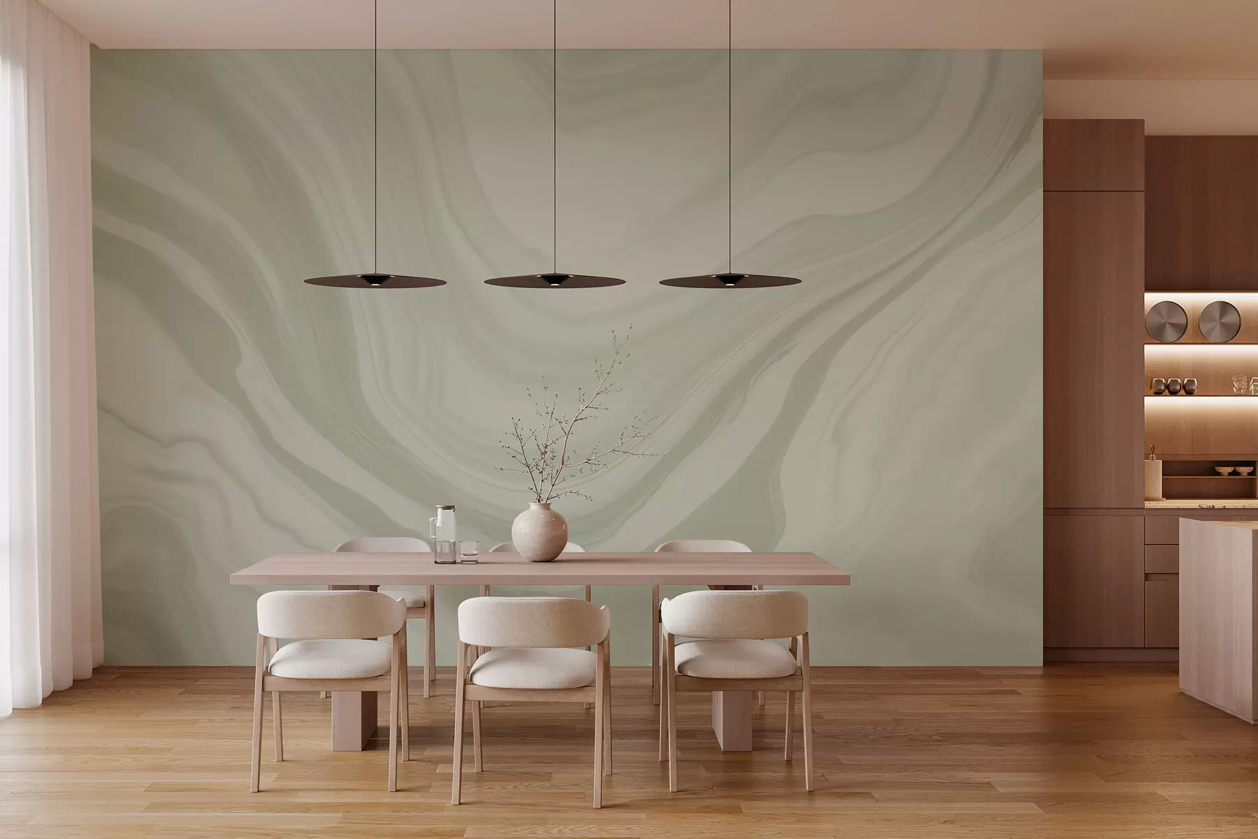 Fototapete Abstrakte Wellen w03744v2