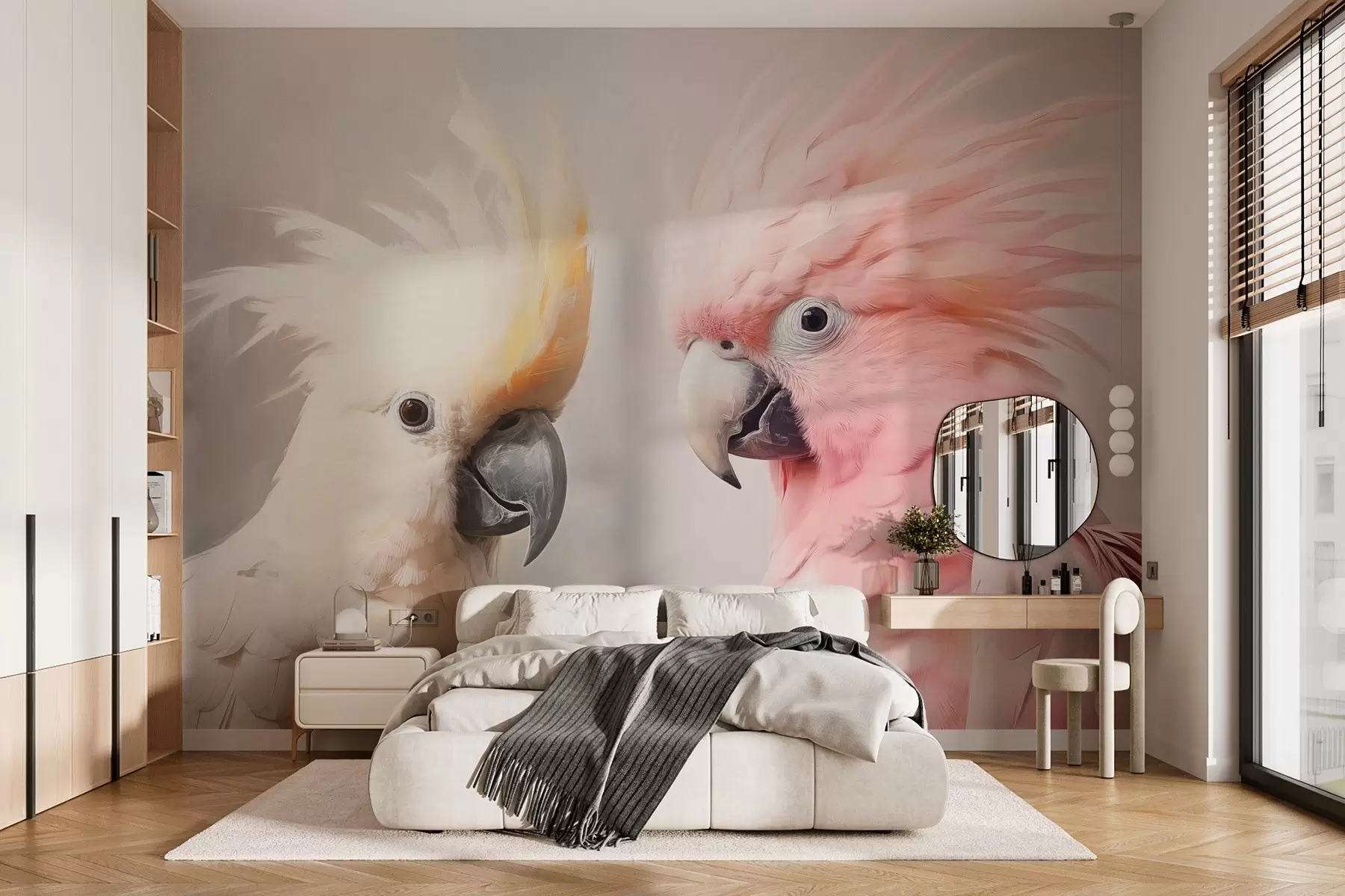 Murale Perroquets w03848