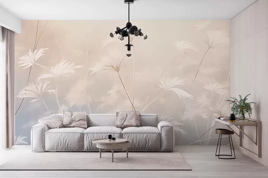 Fototapete Kräuter im Vintage-Stil w03840