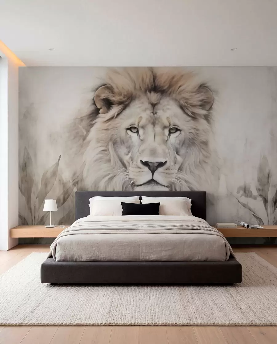Murale Lion w03888