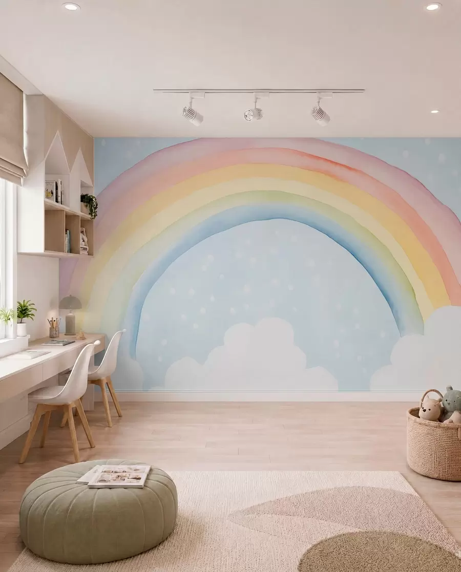 Fototapete Regenbogenträumerei w03924