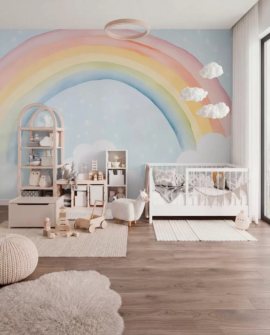 Fototapete Regenbogenträumerei w03924