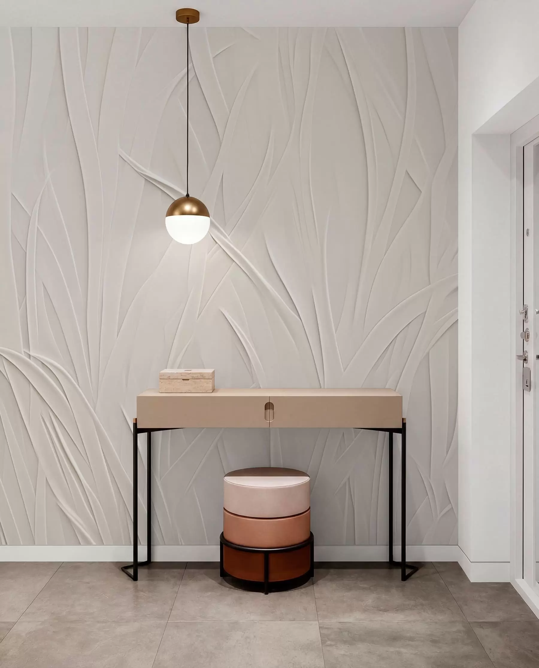 Murale Lignes fluides w03985