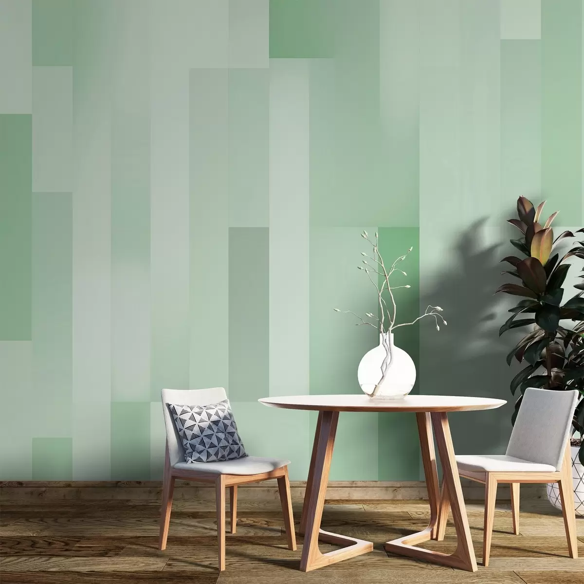 Murale Rectangles abstraits w04023v3