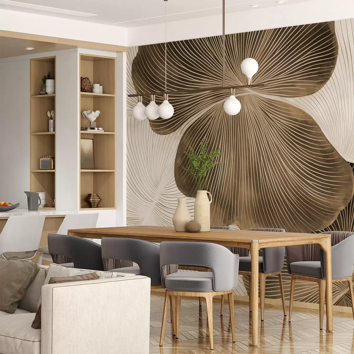 Fototapete Glatte Muster w04042v1