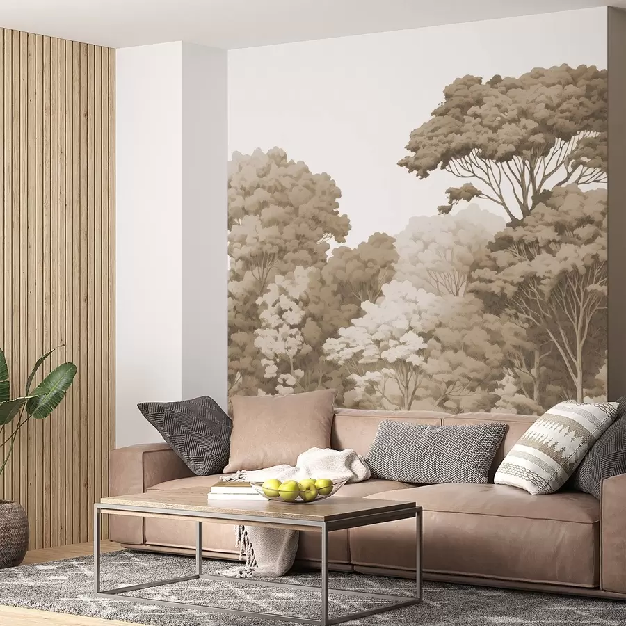 Fototapete Waldkronen w04044v1