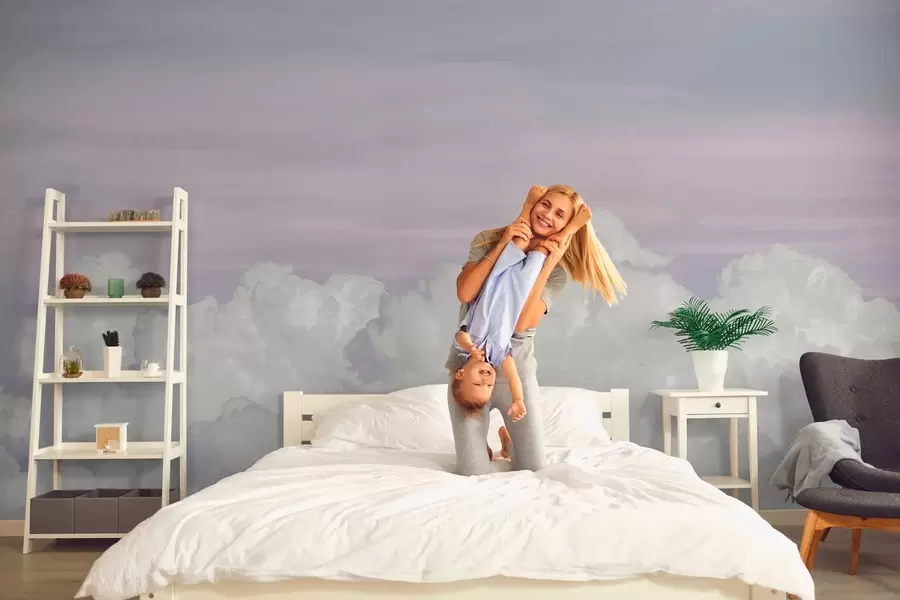 Murale ciel de vanille w04032