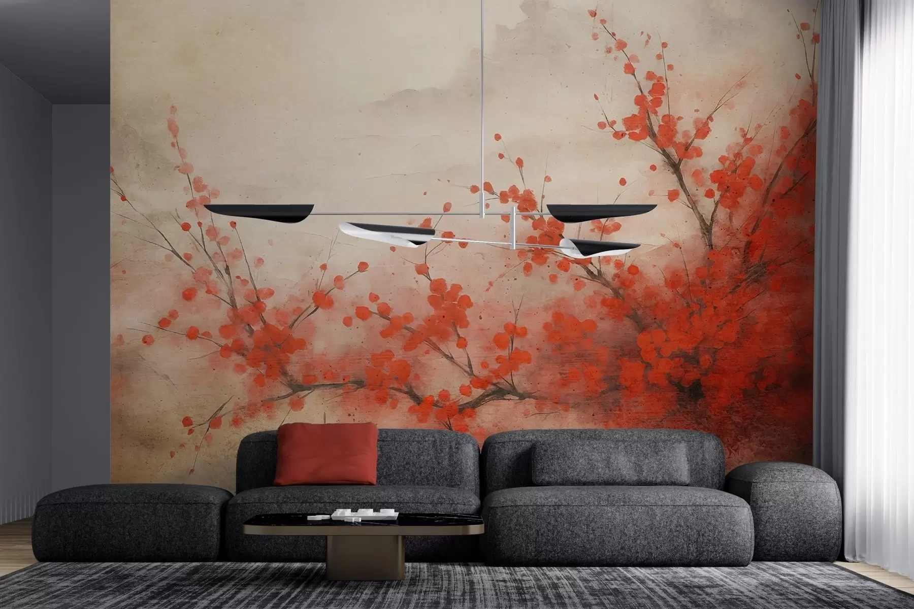 Murale Sanderia w04093