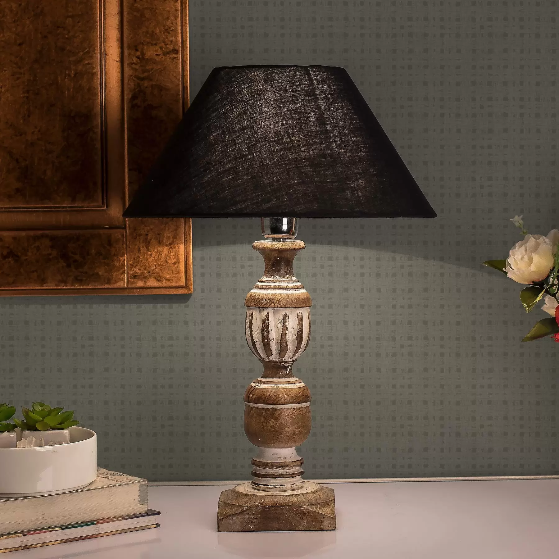 fototapeter Lille grønt bur, tekstureret baggrund i retrostil a00234