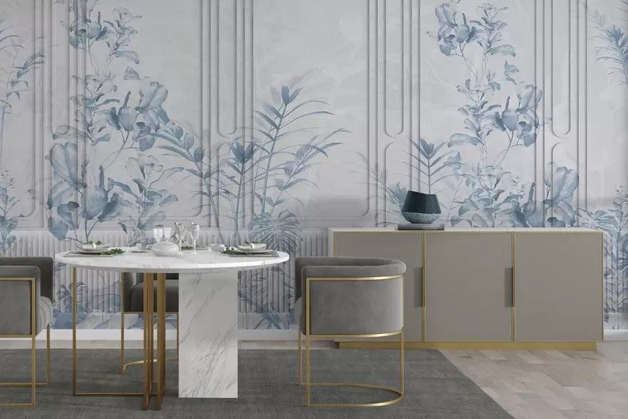 Fototapete Pflanzen auf Tafeln w04133v1