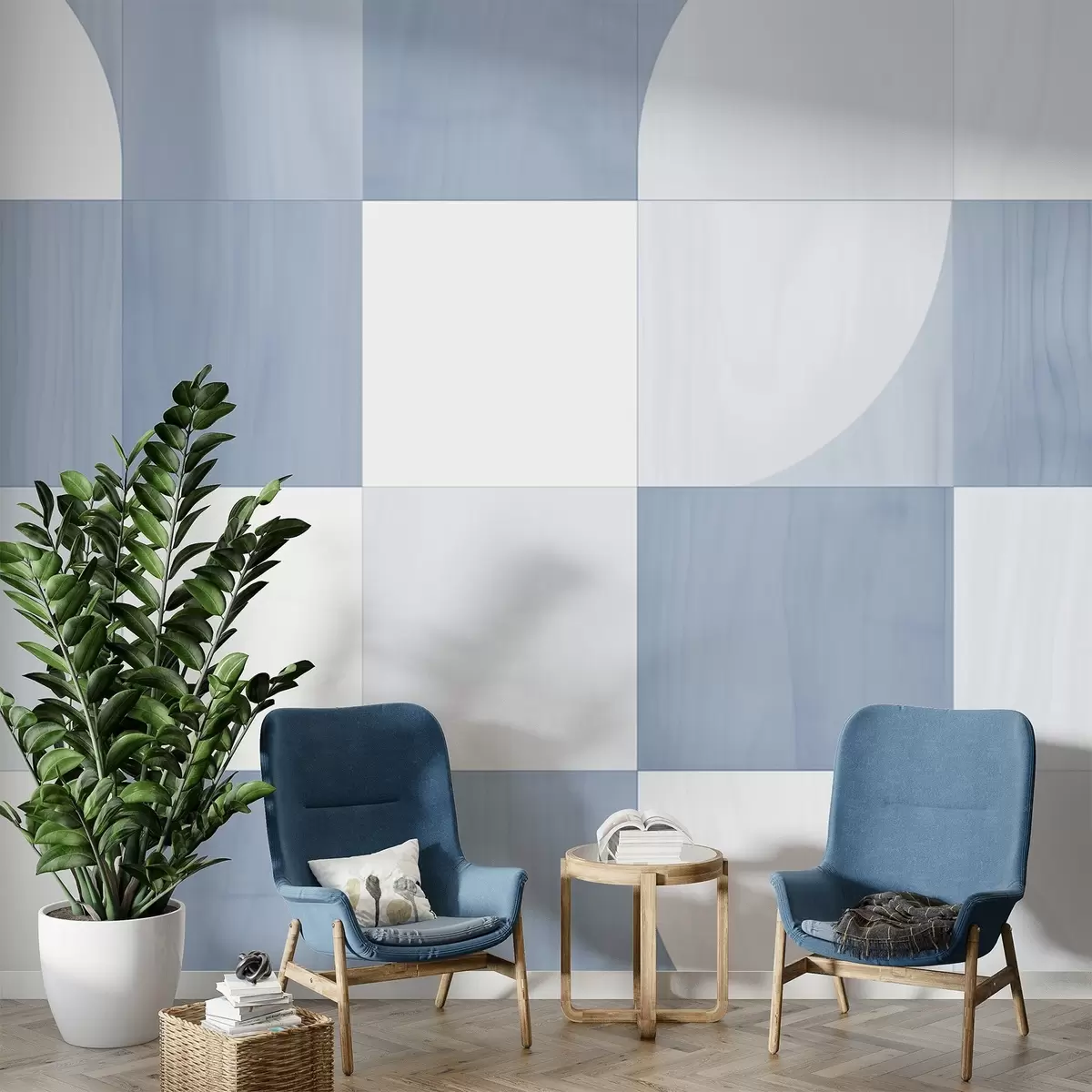 Murale Formes géométriques w04179v1