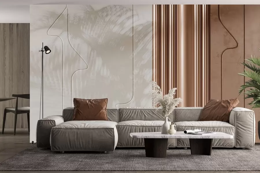 Fototapete Fusion von Texturen w04190