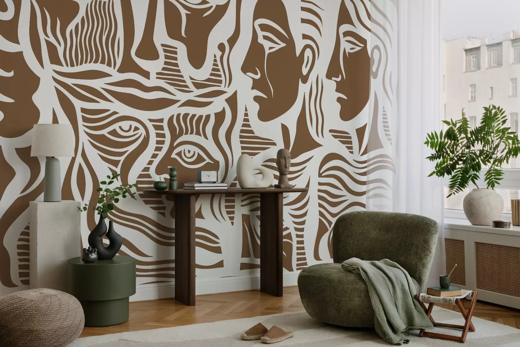 Fototapete Abstrakte Anatomie w04191v1