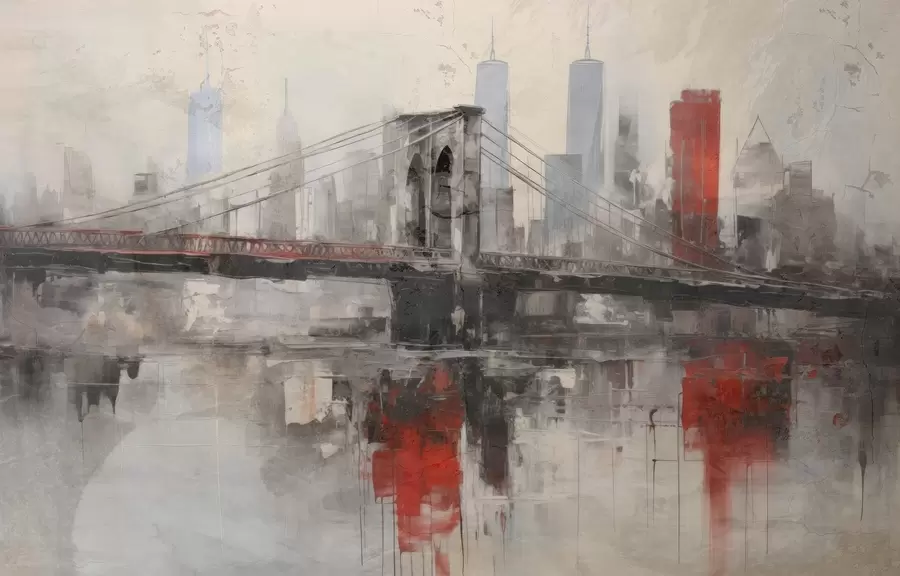 fototapeter Urbant loftslandskab w04192