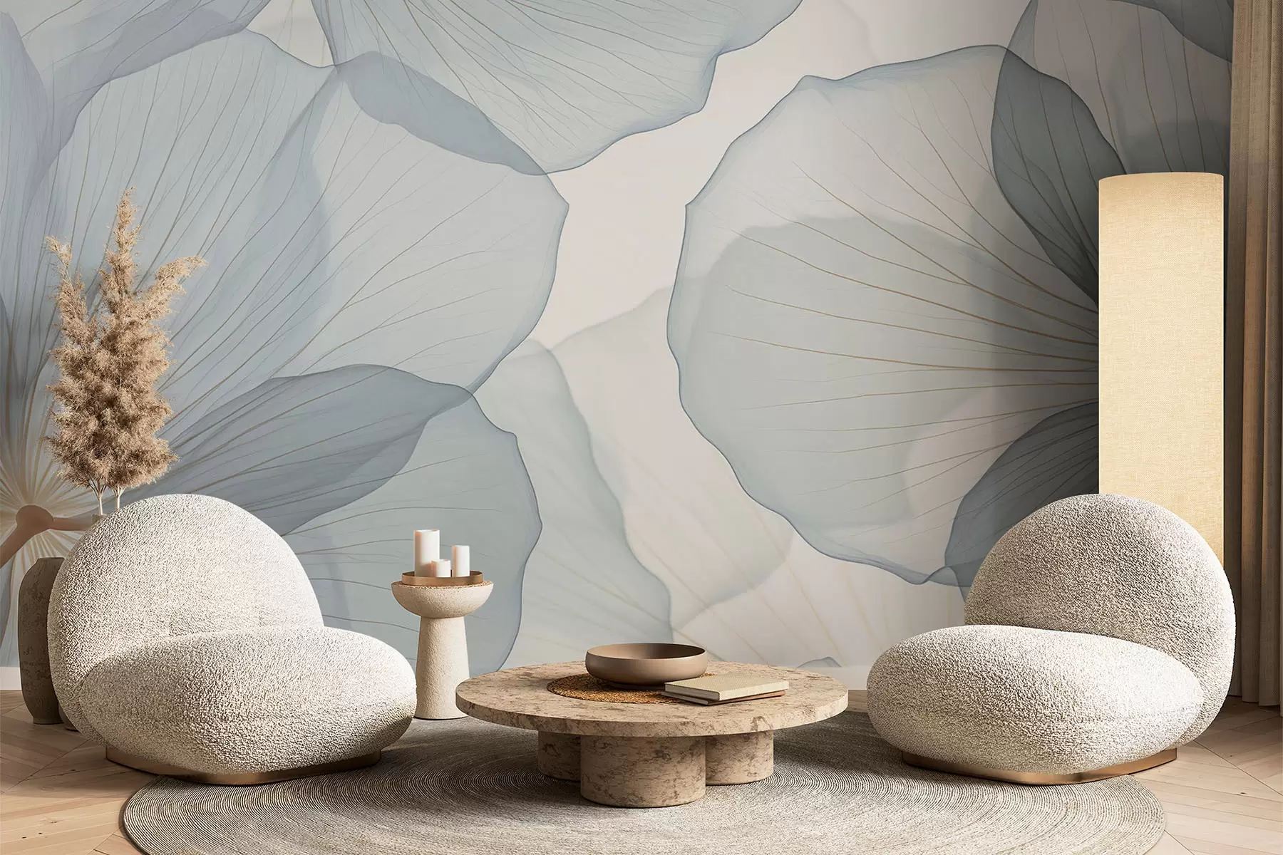 Fototapete Blütenblätter w04229