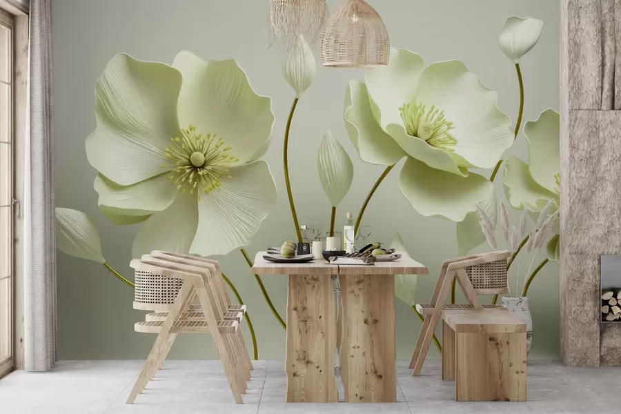 fototapeter Yndefulde blomster w04248v2