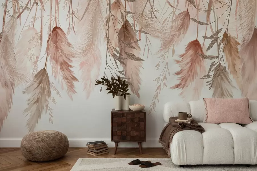 Fototapete Getrocknete Blumenblüten w04253