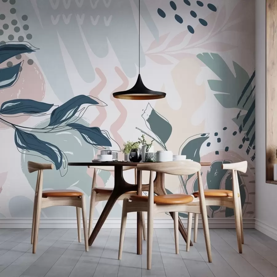 fototapeter Abstrakte blade w04281v1