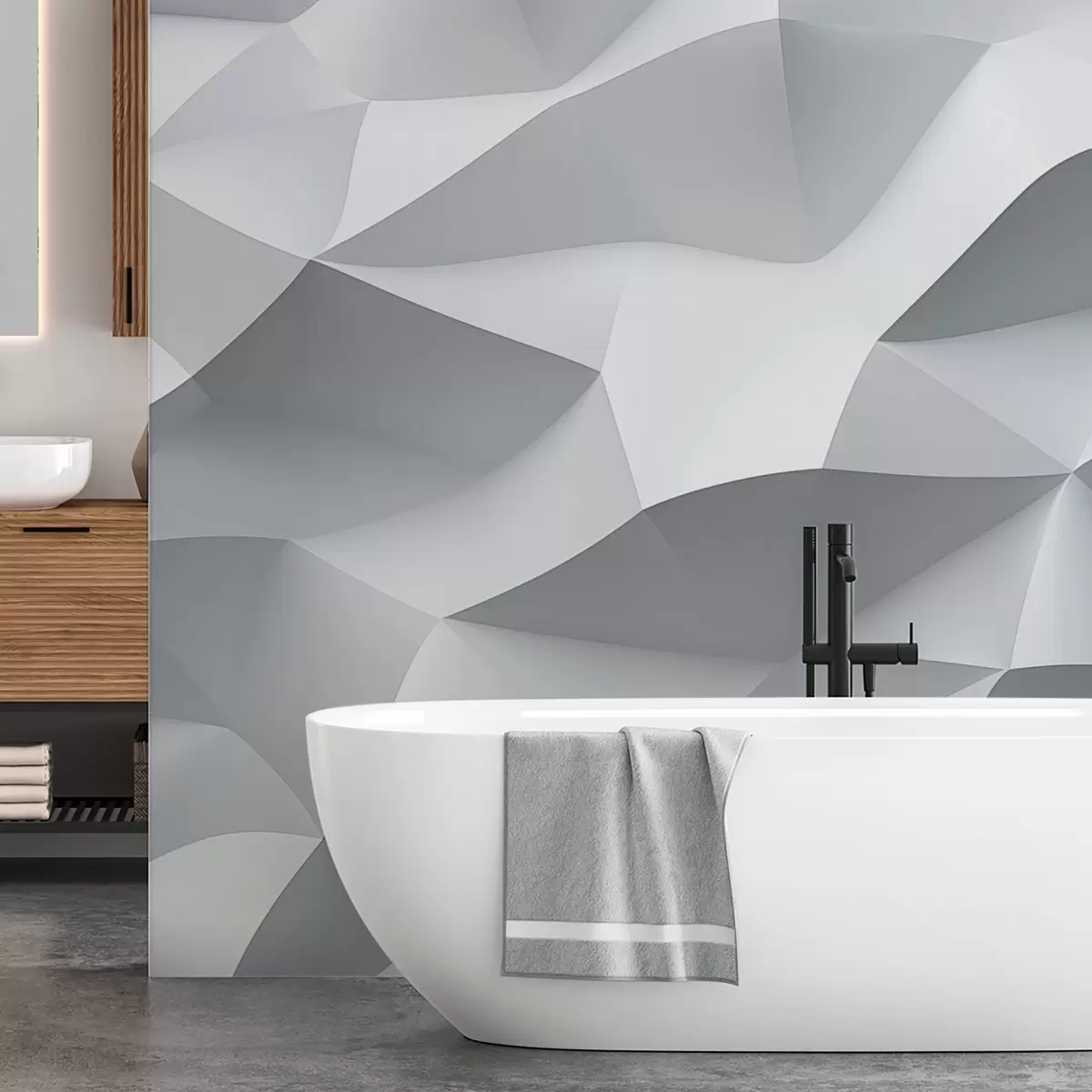 fototapeter Geometrisk abstraktion w04267v1