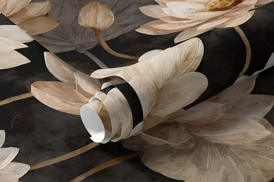Murale Lotus a00420