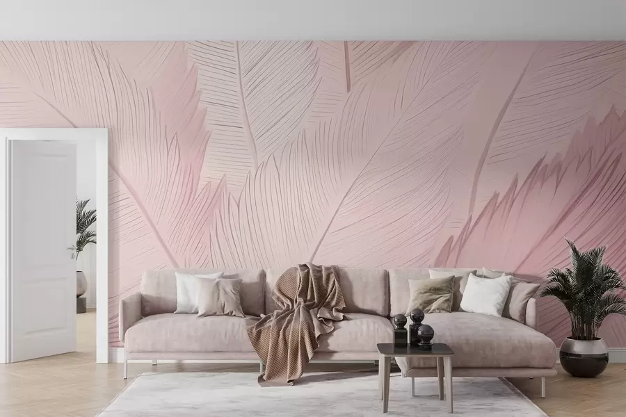 Fototapete Flauschige Federn w04289v1