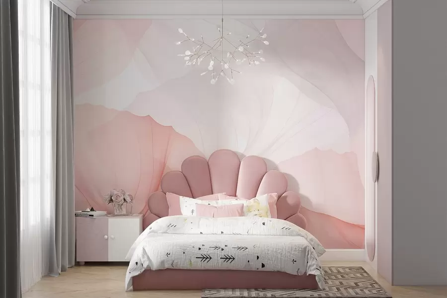 Fototapete Transparente Blütenblätter w04290v1