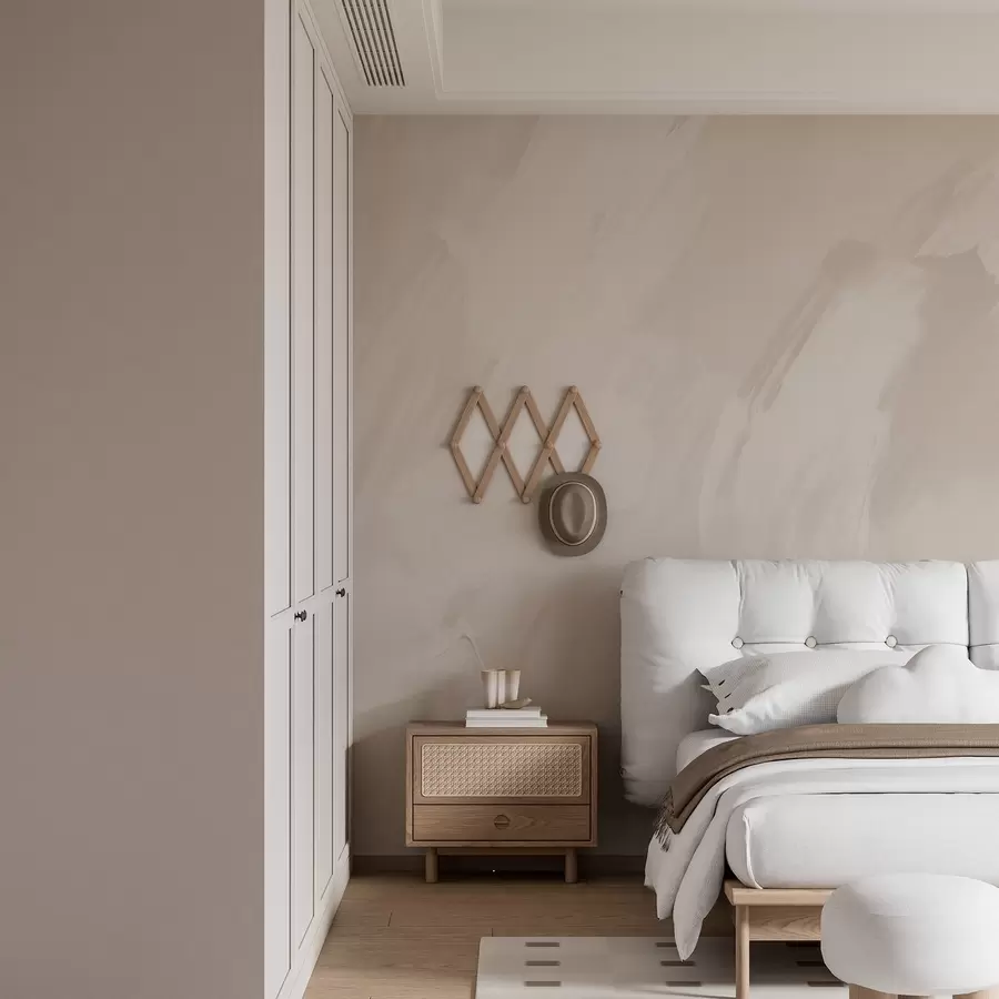 Fototapete Abstrakte Striche mit Imitation einer abgenutzten Textur w04291v2