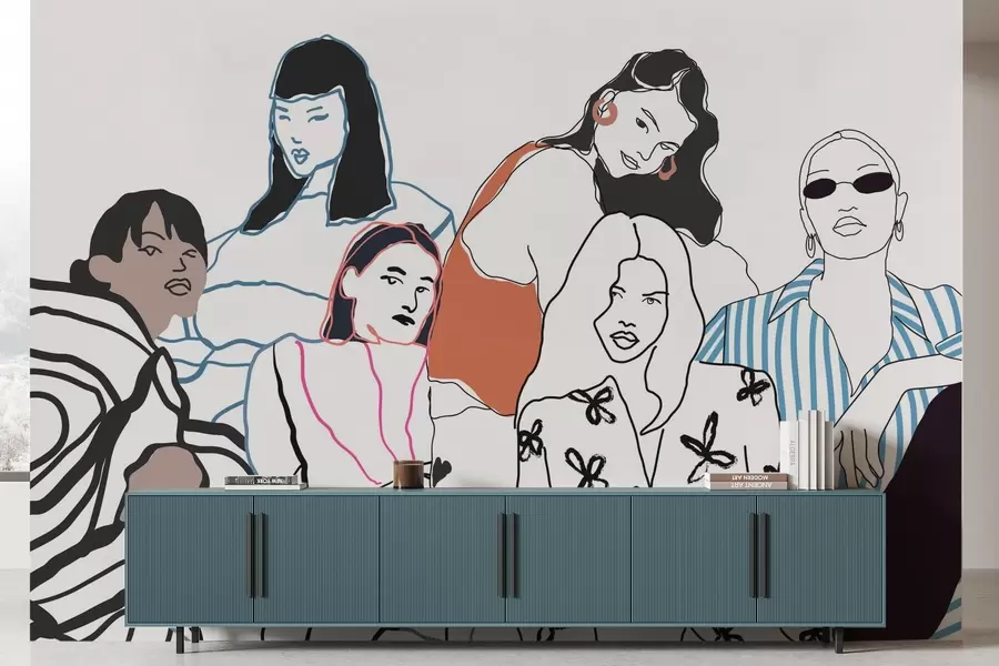 Murale Filles w04359v1