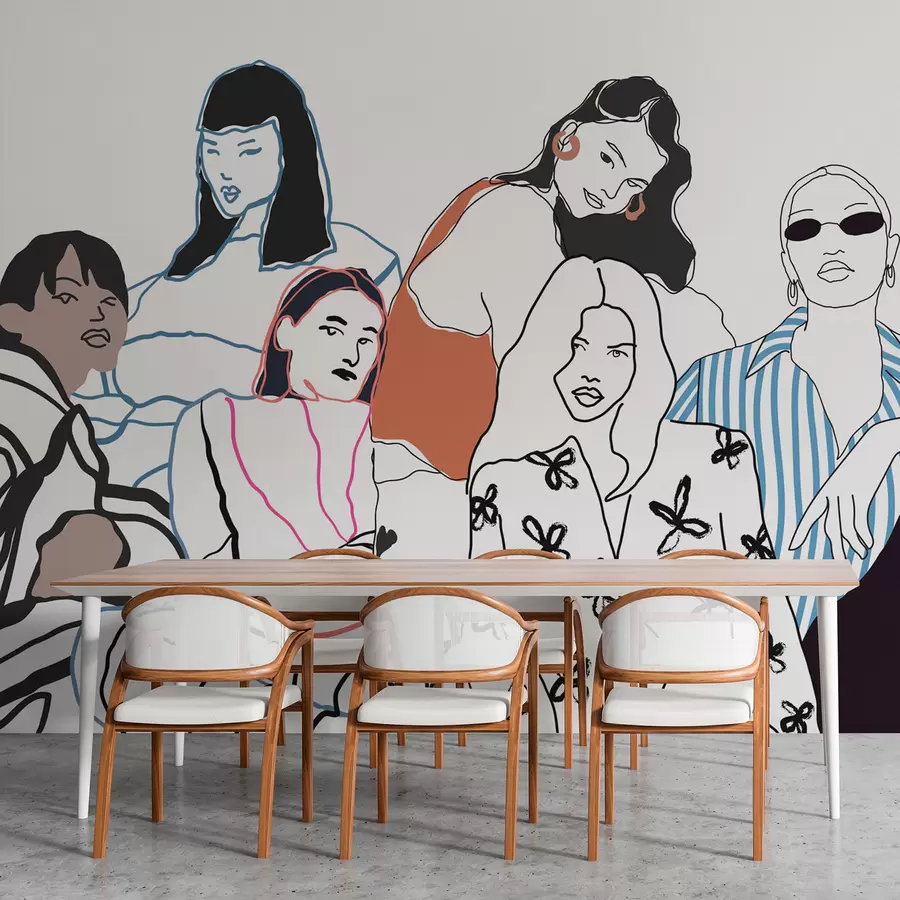 Murale Filles w04359v1