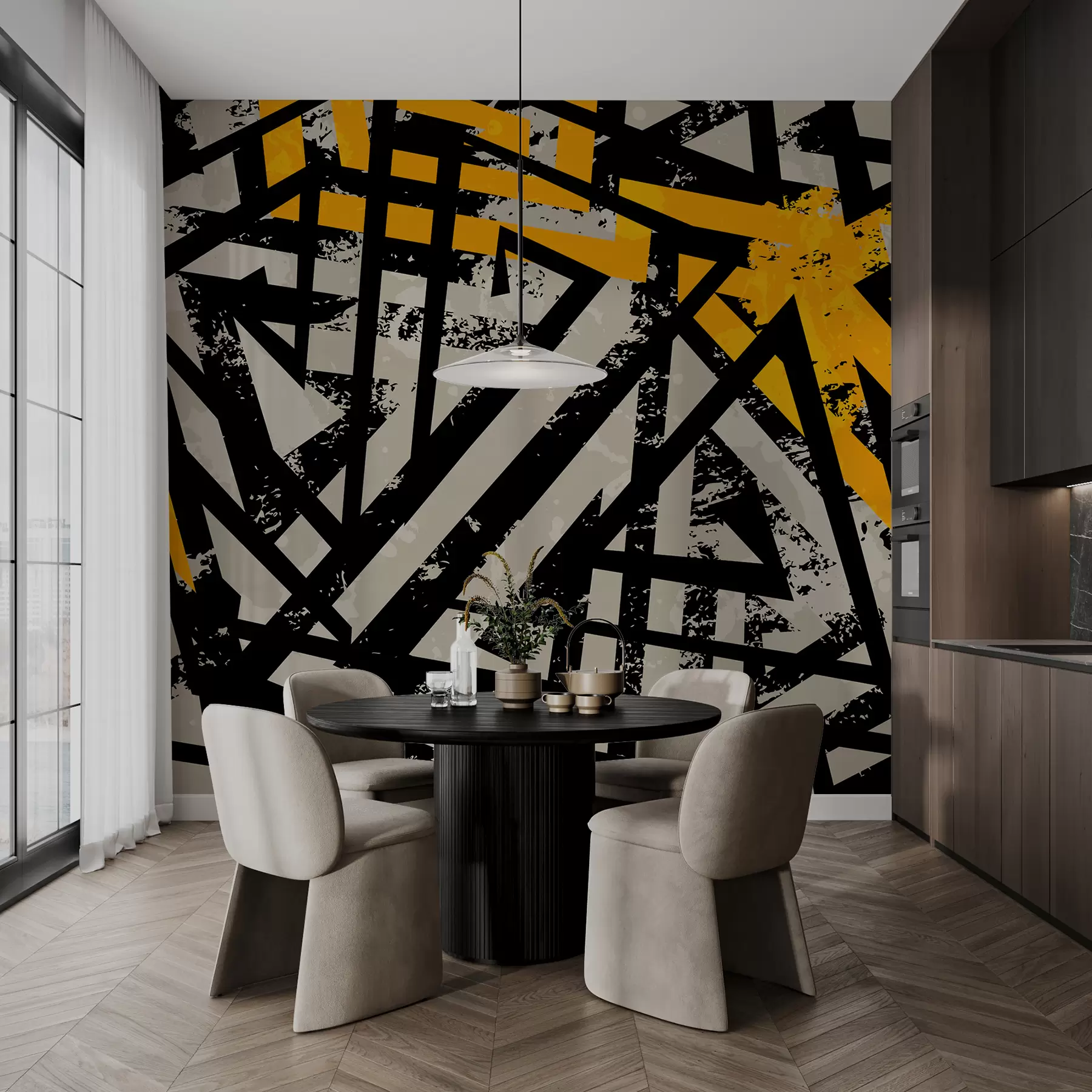 Fototapete Eingeborenes T-Graffiti u71795