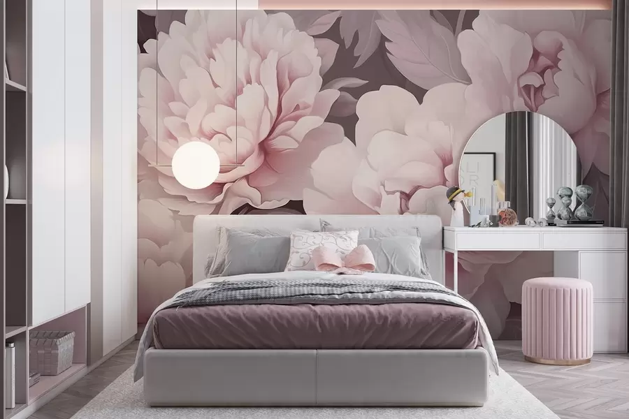 Fototapete Pfingstrosen w04375