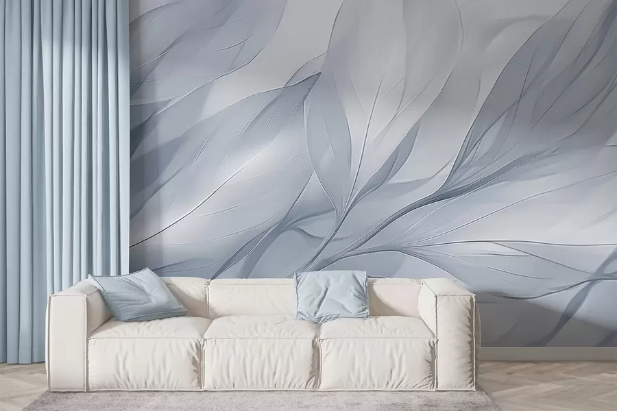 Fototapete Transparente Blätter w04376v1