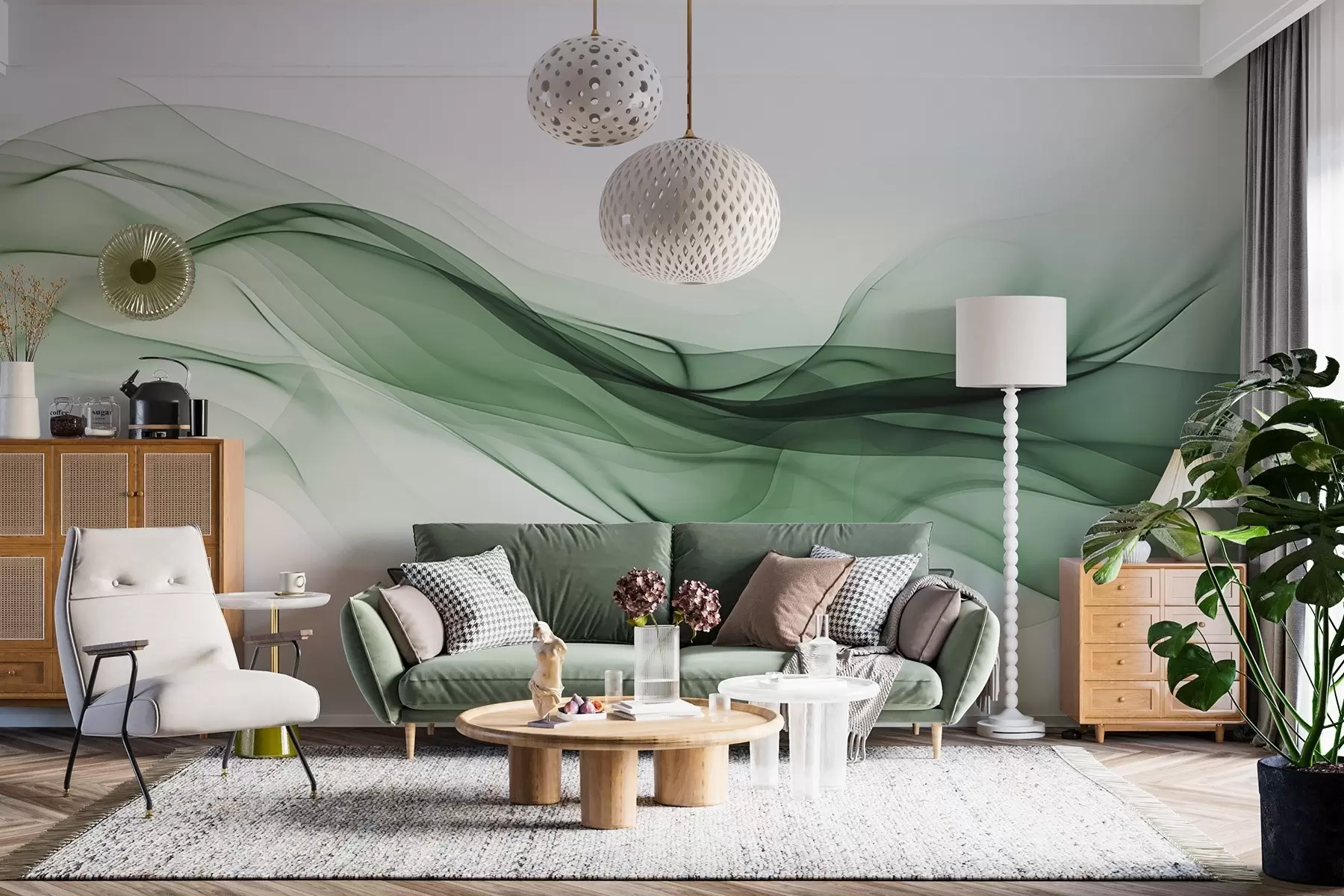 fototapeter Abstraktion w04408