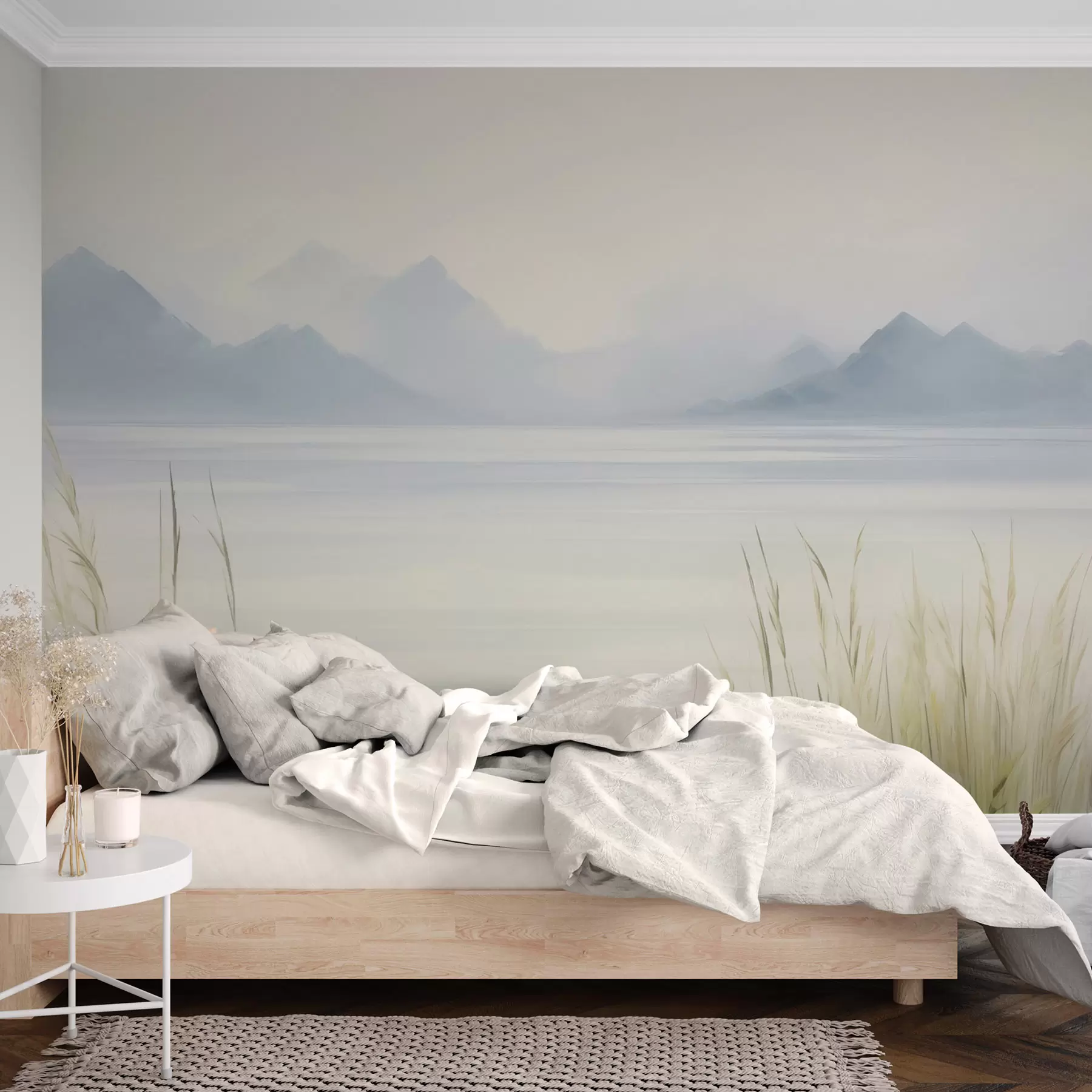 Murale Lac de montagne w04409